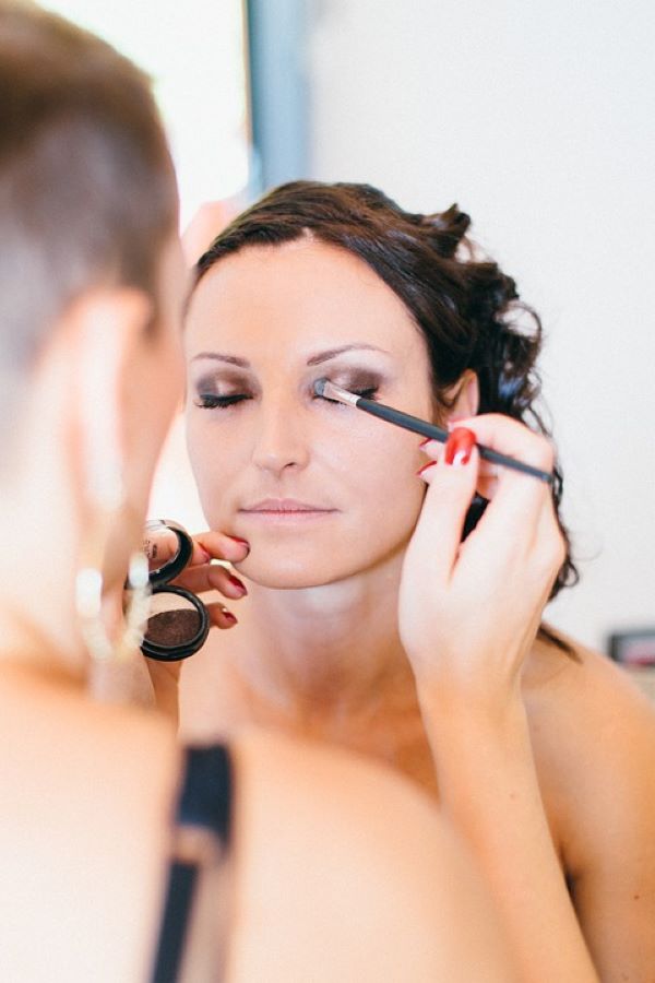 Trucco sposa scuro