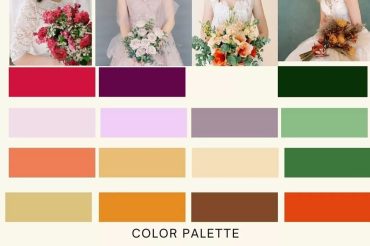 Color Palette Bridal Styling